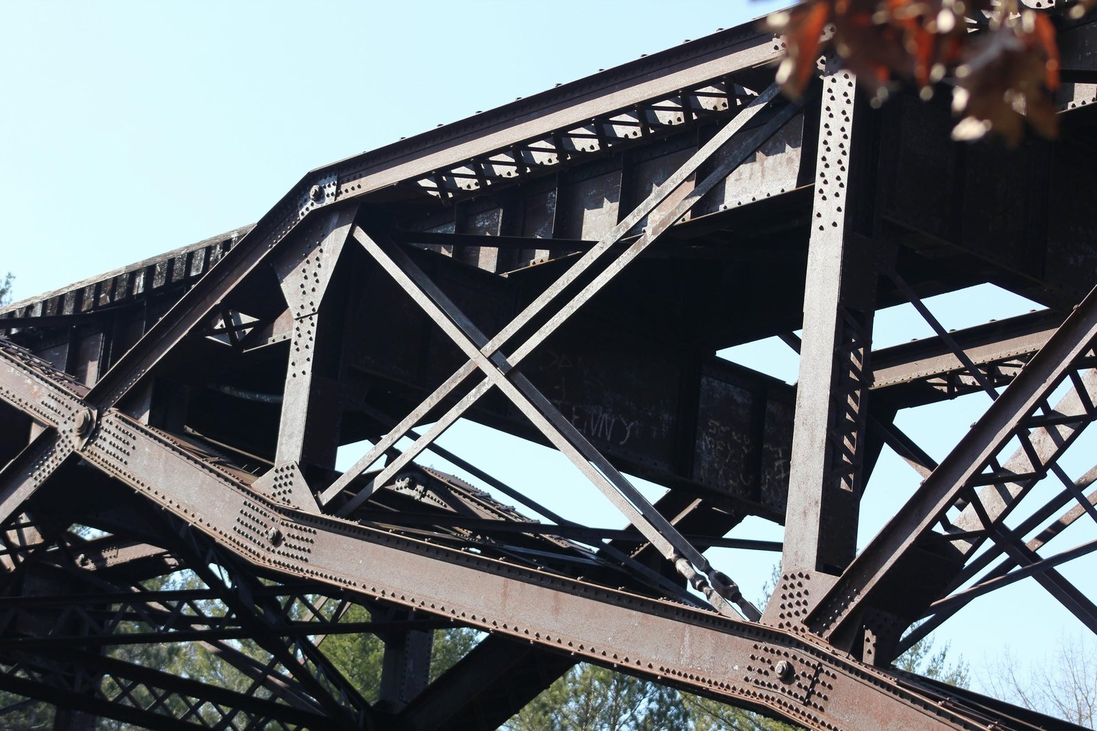 Panel detail near middle of bridge